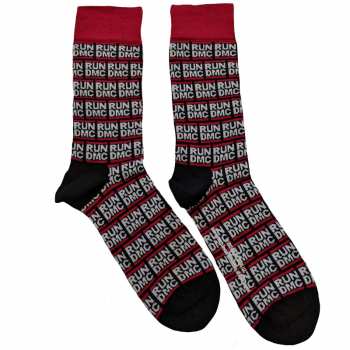 Merch Run-DMC: Ankle Socks All Over Logo Run Dmc