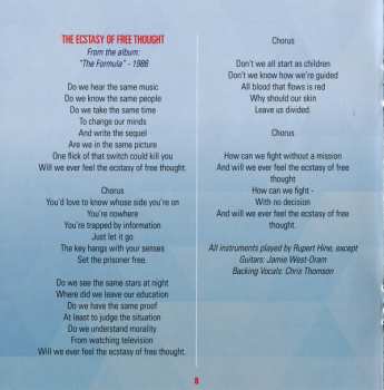 CD Rupert Hine: Fighting Apathy With Shock - The Best Of Rupert Hine As "Thinkman"