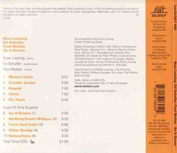 CD Paul Motian: As It Grows