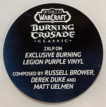 2LP Russell Brower: World Of Warcraft: The Burning Crusade CLR