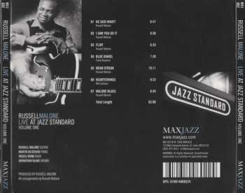 CD Russell Malone: Live At Jazz Standard: Volume One