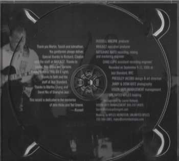 CD Russell Malone: Live At Jazz Standard: Volume One