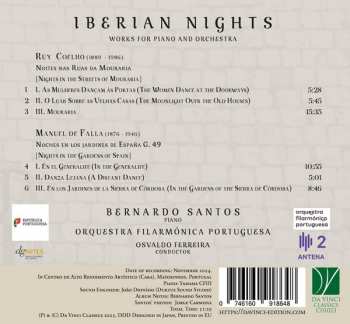 CD Manuel de Falla: Iberian Nights (Works For Piano And Orchestra)