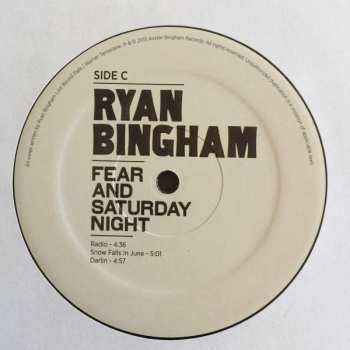 2LP Ryan Bingham: Fear And Saturday Night