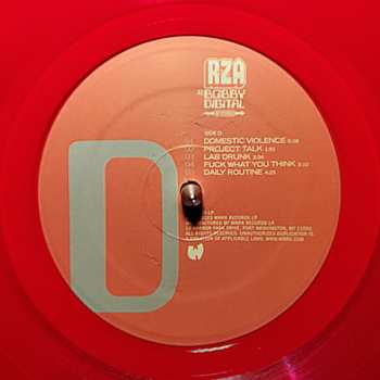 2LP RZA: RZA As Bobby Digital In Stereo LTD | CLR