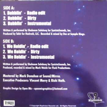 LP Shabaam Sahdeeq: Bubblin'