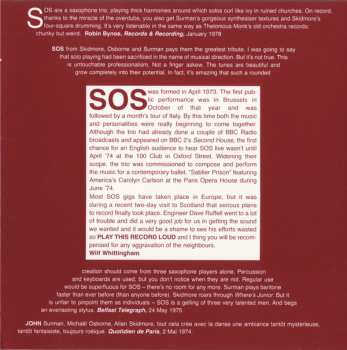 CD S. O. S.: SOS
