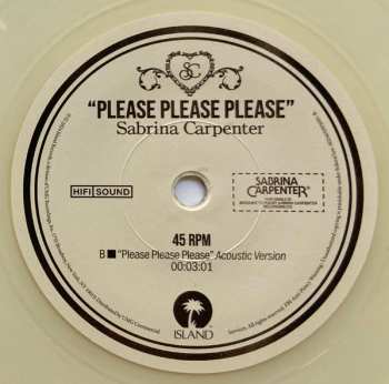 SP Sabrina Carpenter: Please Please Please CLR