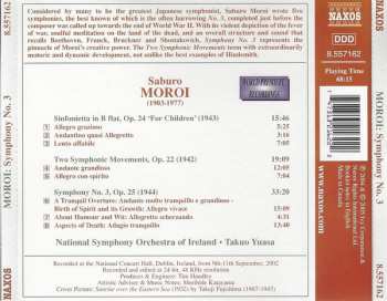 CD Takuo Yuasa: Symphony No. 3 • Two Symphonic Movements