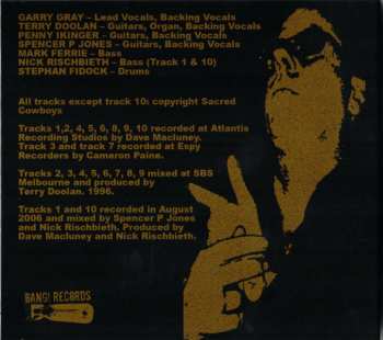 CD Sacred Cowboys: Cold Harvest DIGI