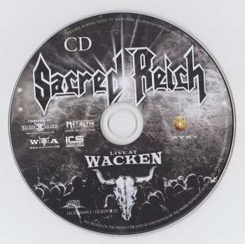 CD/DVD Sacred Reich: Live At Wacken DLX