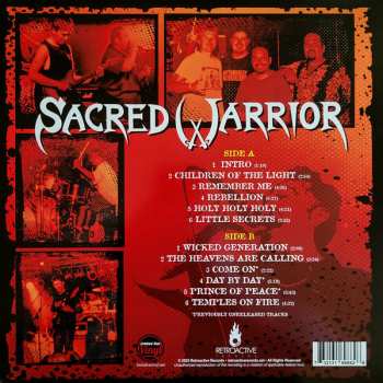 LP Sacred Warrior: Live At Cornerstone Fest 2001 CLR | LTD