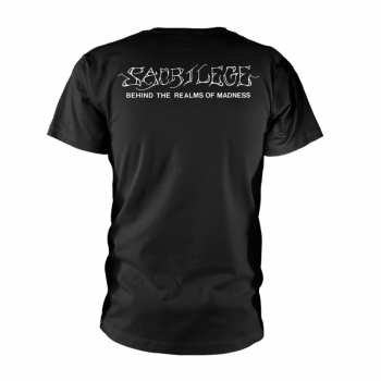 Merch Sacrilege: Tričko Behind The Realms Of Madness (black) S
