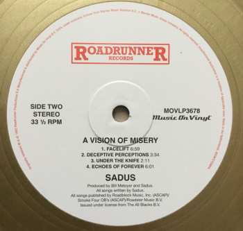 LP Sadus: A Vision Of Misery CLR | LTD | NUM