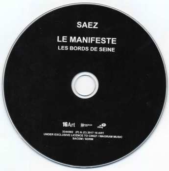 3CD Saez: Le Manifeste - Lulu DIGI