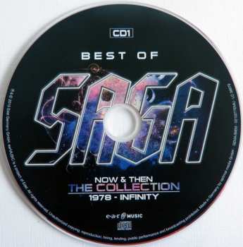 2CD Saga: Best Of Saga (Now & Then - The Collection - 1978 - Infinity)