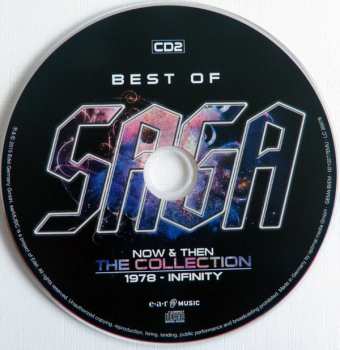 2CD Saga: Best Of Saga (Now & Then - The Collection - 1978 - Infinity)