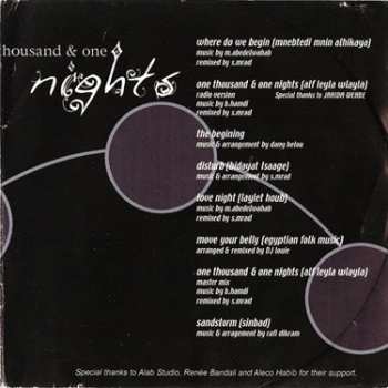 CD Said Mrad: The Orient Beats Back (Two Thousand & One Nights)