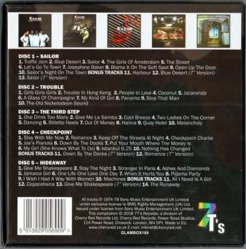 5CD/Box Set Sailor: The Albums 1974-78