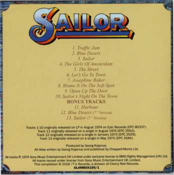 5CD/Box Set Sailor: The Albums 1974-78