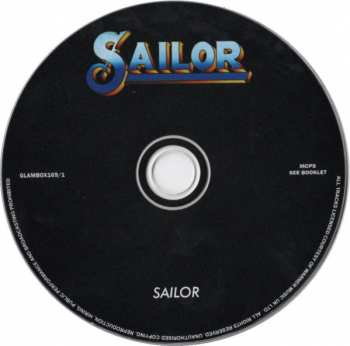 5CD/Box Set Sailor: The Albums 1974-78