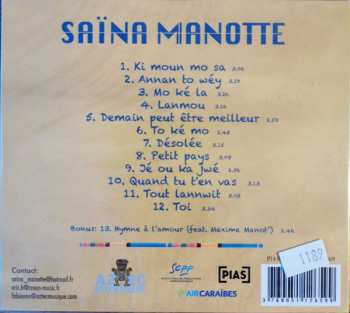 CD Saïna Manotte: Ki Moun Mo Sa DIGI