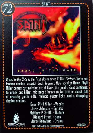 CD Saint: Broad Is The Gate