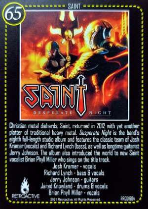 CD Saint: Desperate Night