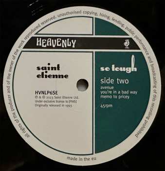 3LP/SP/Box Set Saint Etienne: So Tough LTD