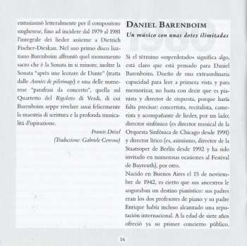 CD Daniel Barenboim: Symphony No. 3 "Organ" / Symphonie Espagnole