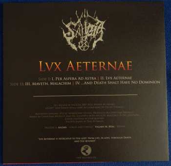 LP Saligia: Lvx Aeternae LTD