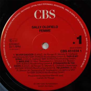 LP Sally Oldfield: Femme