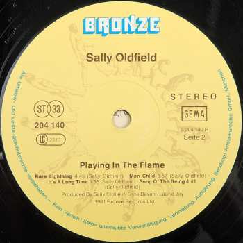 LP Sally Oldfield: Playing In The Flame