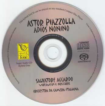 SACD Astor Piazzolla: Adios Nonino