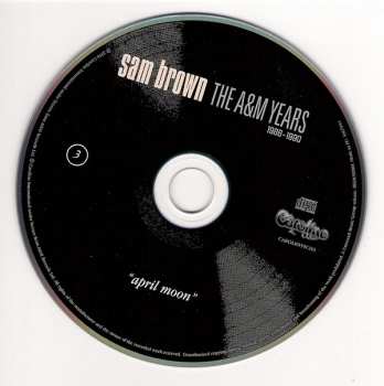 4CD/DVD/Box Set Sam Brown: The A&M Years 1988-1990 