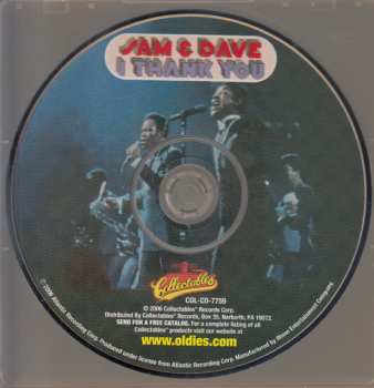 CD Sam & Dave: I Thank You