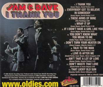 CD Sam & Dave: I Thank You