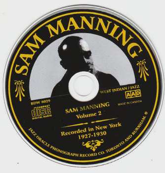 CD Sam Manning: Volume 2 - Recorded In New York, 1927-1930