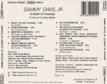 CD Sammy Davis Jr.: Closest Of Friends