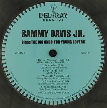 LP Sammy Davis Jr.: Sammy Davis Jr. Sings The Big Ones For Young Lovers