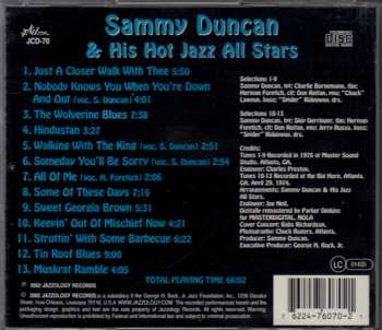 CD Sammy Duncan And His All Stars: Sammy Duncan And His Hot Jazz All Stars