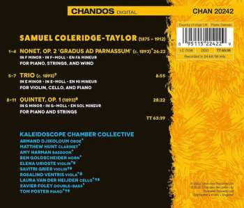 CD Samuel Coleridge-Taylor: Nonet / Piano Trio / Piano Quintet