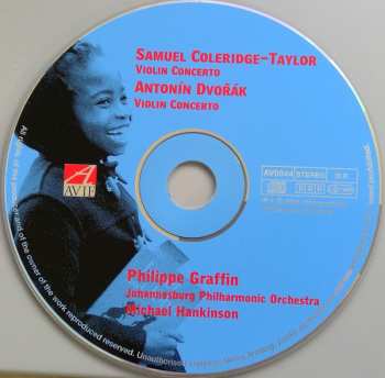 CD Antonín Dvořák: Violin Concertos