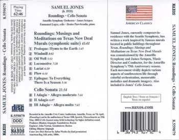 CD Samuel Jones: Roundings • Cello Sonata