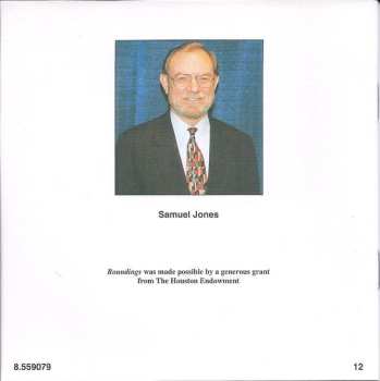 CD Samuel Jones: Roundings • Cello Sonata