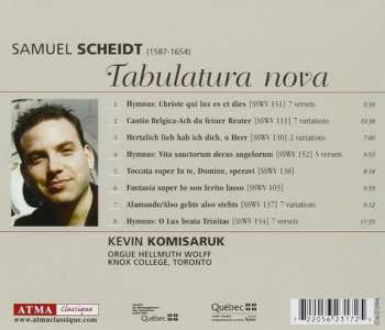 CD Samuel Scheidt: Tabulatura Nova