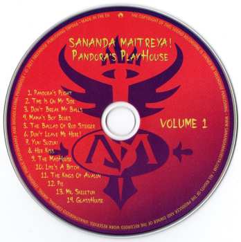 2CD Sananda Maitreya: Pandora's PlayHouse