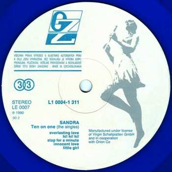 LP Sandra: Ten On One (The Singles) CLR