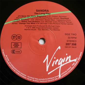 LP Sandra: The Long Play