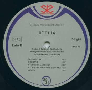 LP Sandro Brugnolini: Utopia